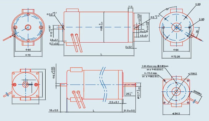 80 ZYT Outline Drawing