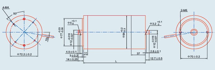 94 ZYT Outline Drawing